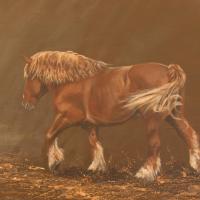 cheval de travail