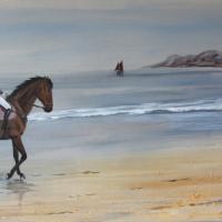 sur la plage